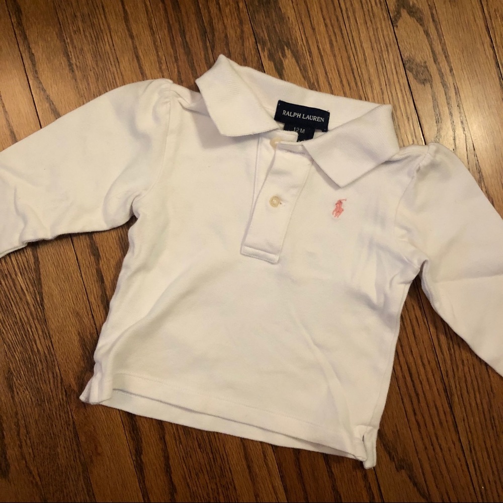 COPY - Ralph Lauren Long Sleeve Polo 12 Months